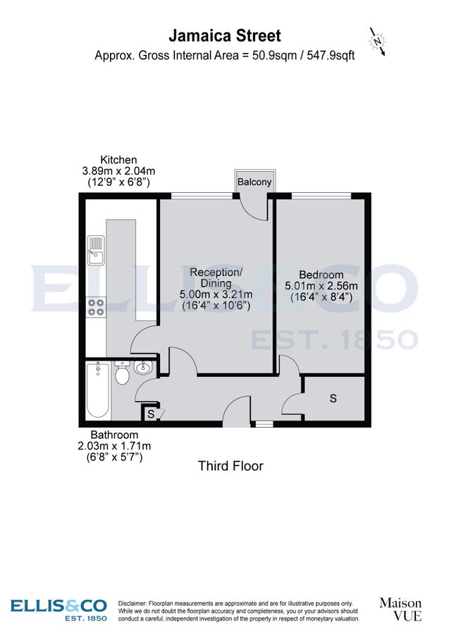 Квартира в Лондоне, Великобритания, 51 м² - фото 9
