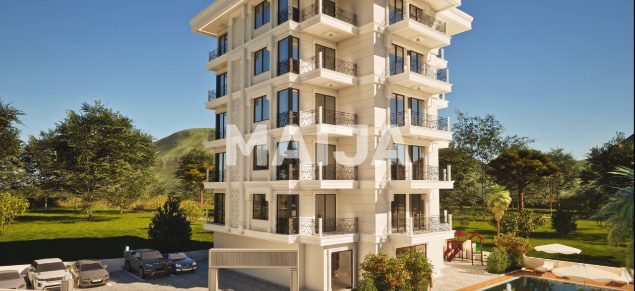 Апартаменты в Алании, Турция, 52 м² - фото 12
