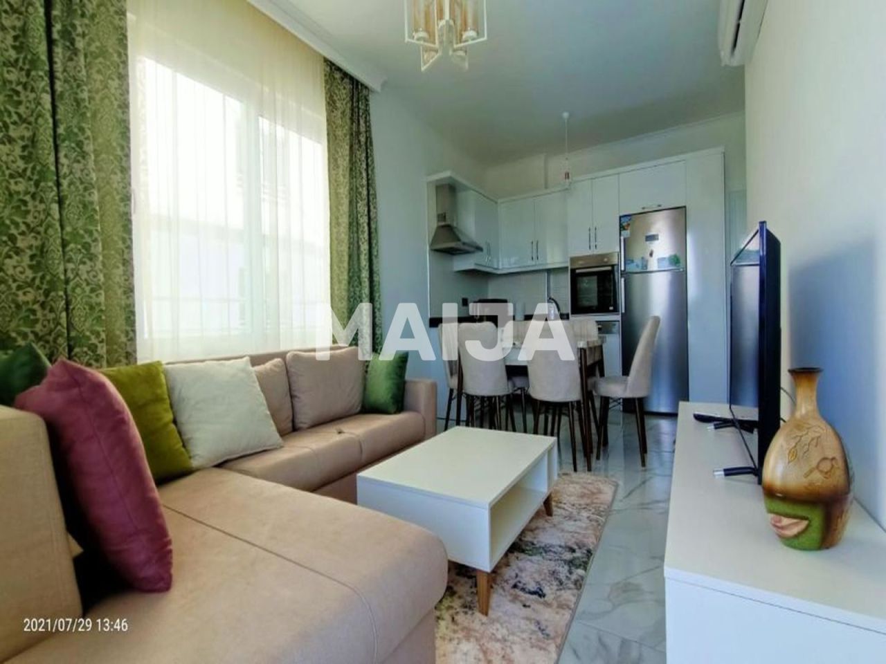 Апартаменты в Алании, Турция, 50 м² - фото 14