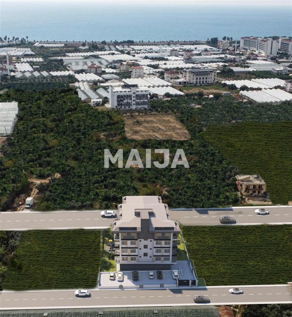 Апартаменты в Алании, Турция, 45 м² - фото 16