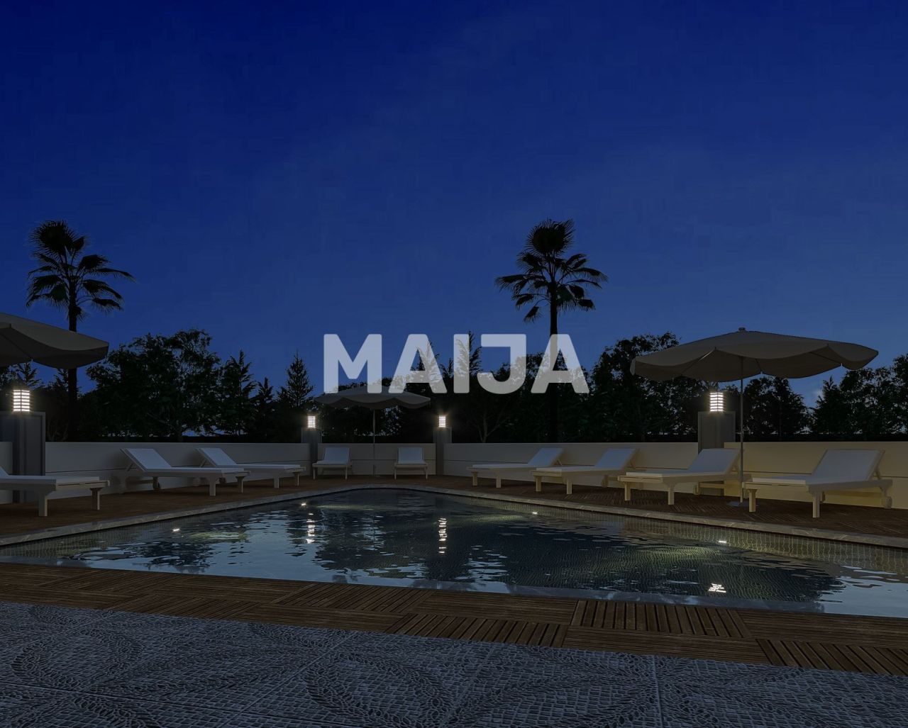 Апартаменты в Алании, Турция, 52 м² - фото 16