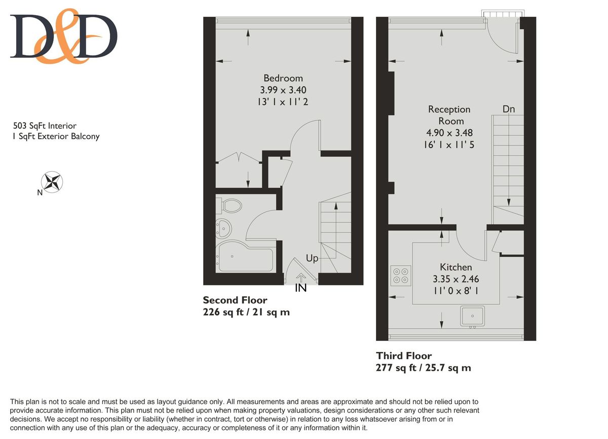 Квартира в Лондоне, Великобритания, 26 м² - фото 12
