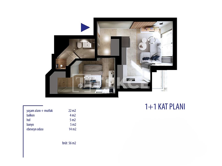 Апартаменты в Анталии, Турция, 163 м² - фото 15