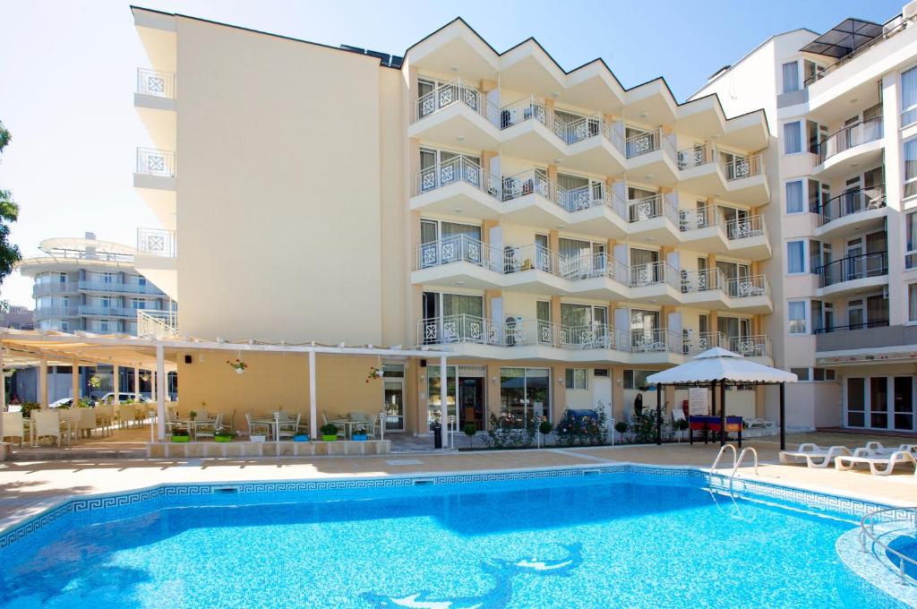Квартира на Солнечном берегу, Болгария, 45 м² - фото 14