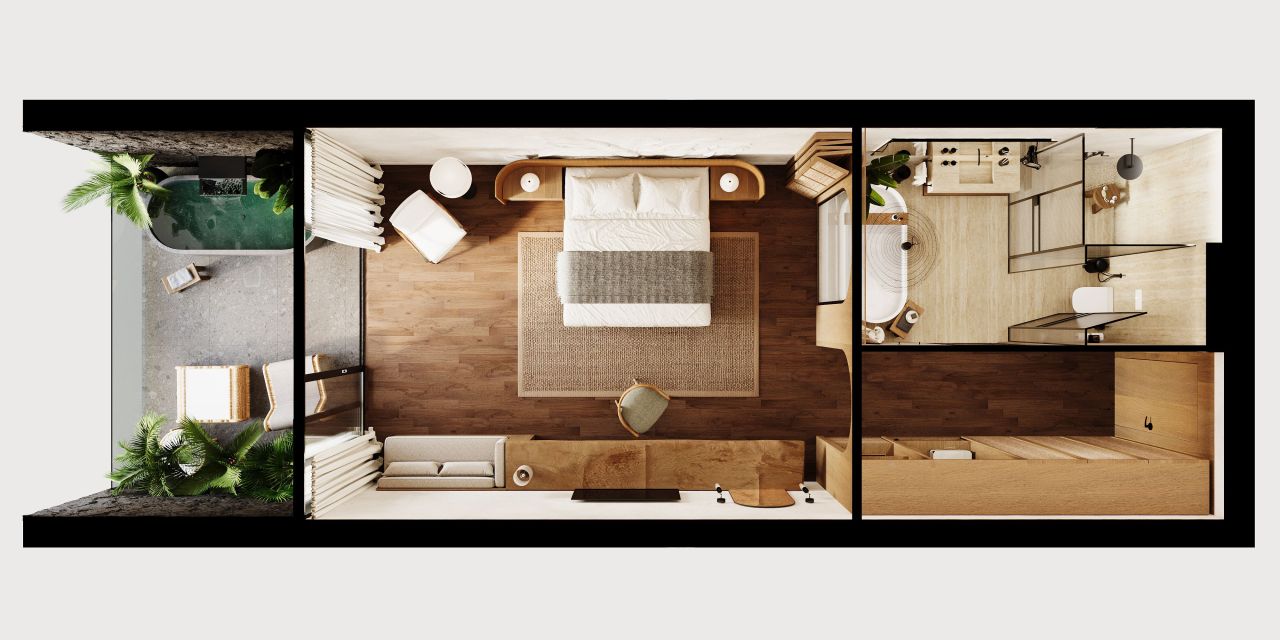 Апартаменты в Чандидасе, Индонезия, 48 м² - фото 13