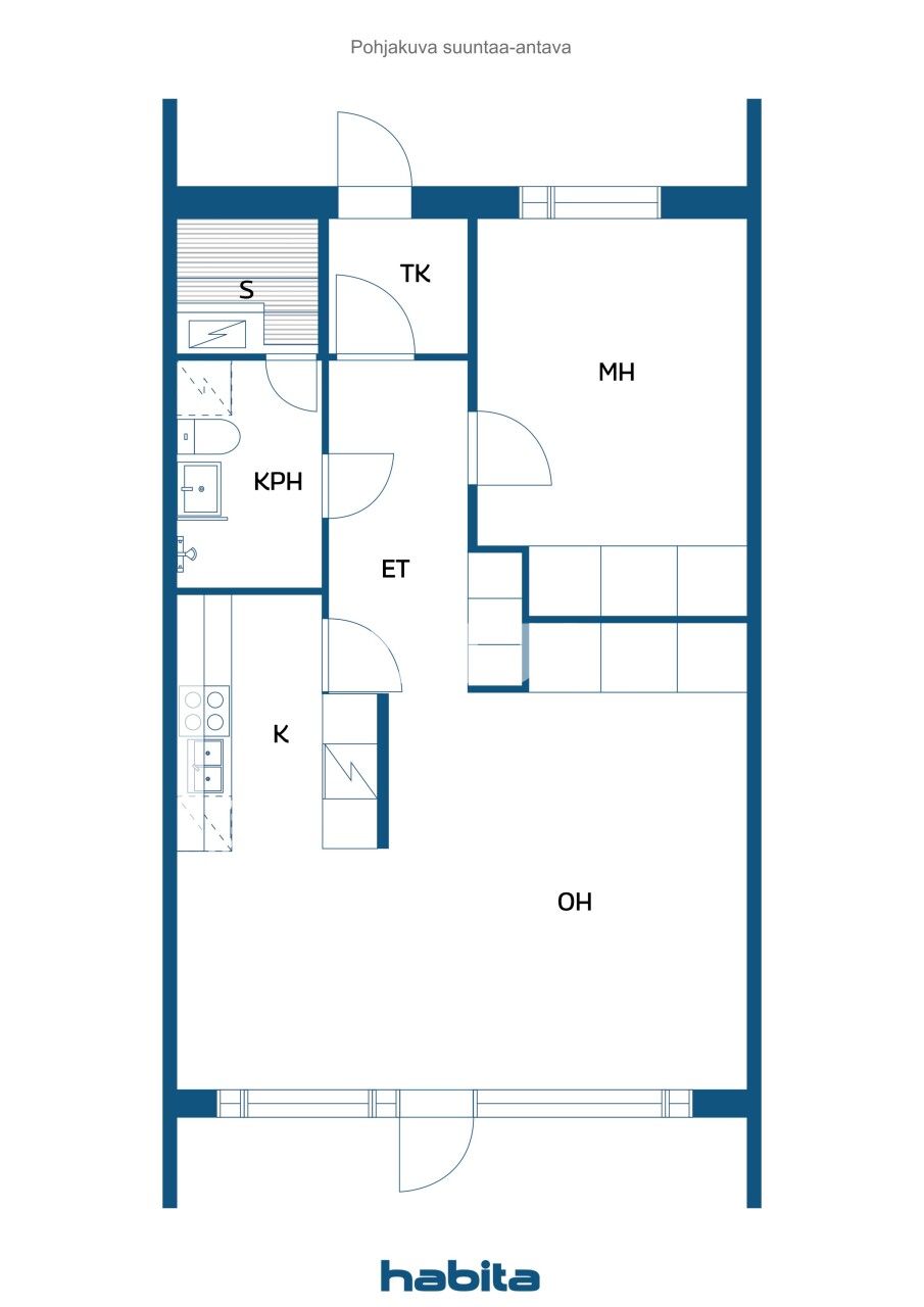 Квартира в Асиккала, Финляндия, 60 м² - фото 2