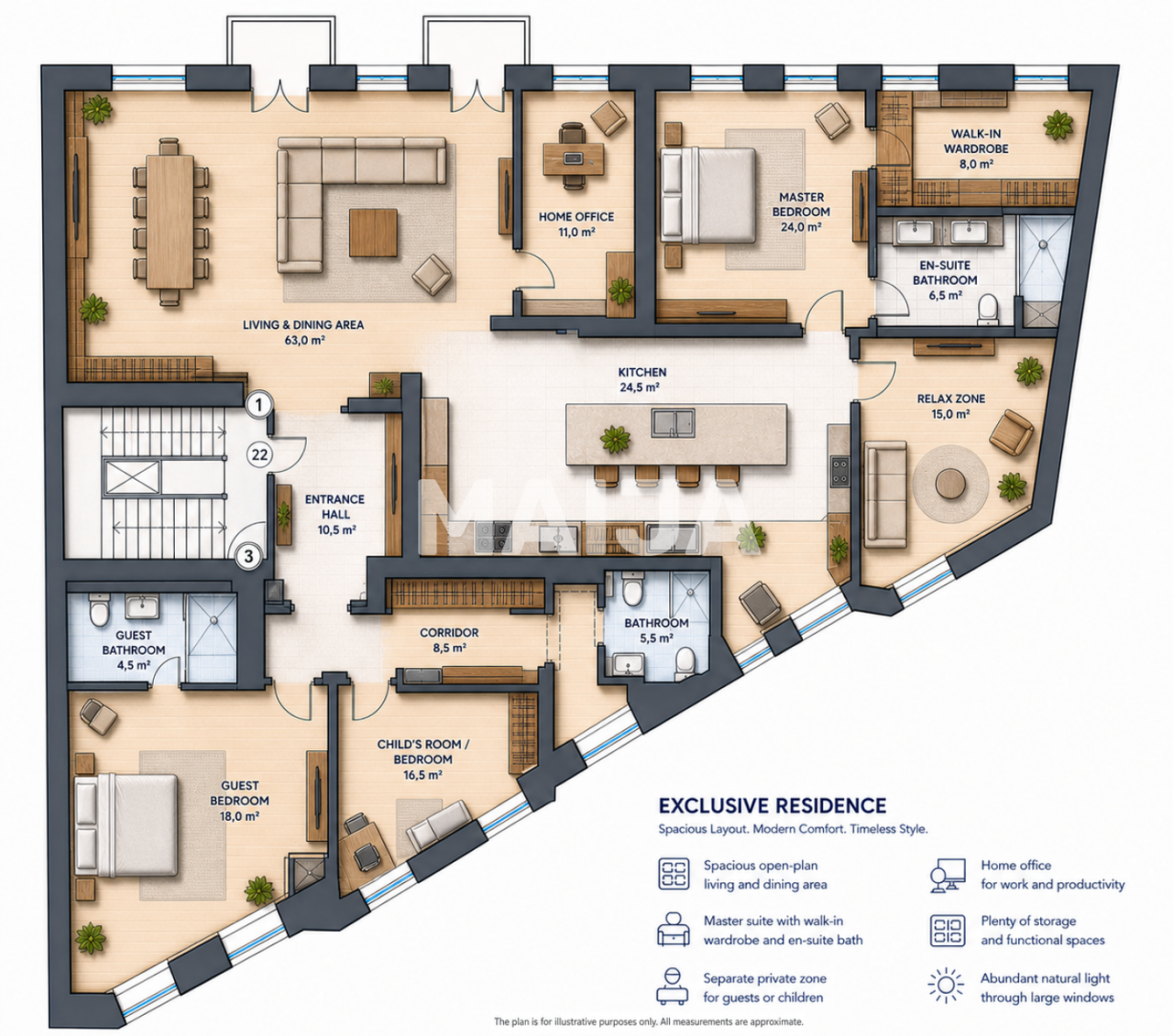 Апартаменты в Таллине, Эстония, 225.5 м² - фото 5