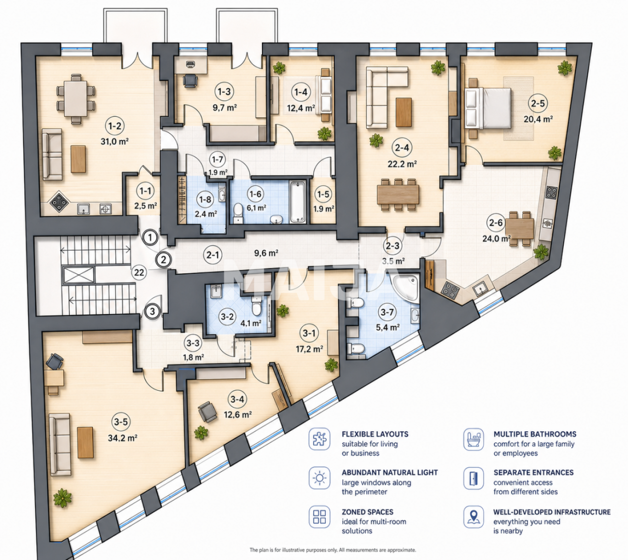 Дом в Таллине, Эстония, 1 350.6 м² - фото 12