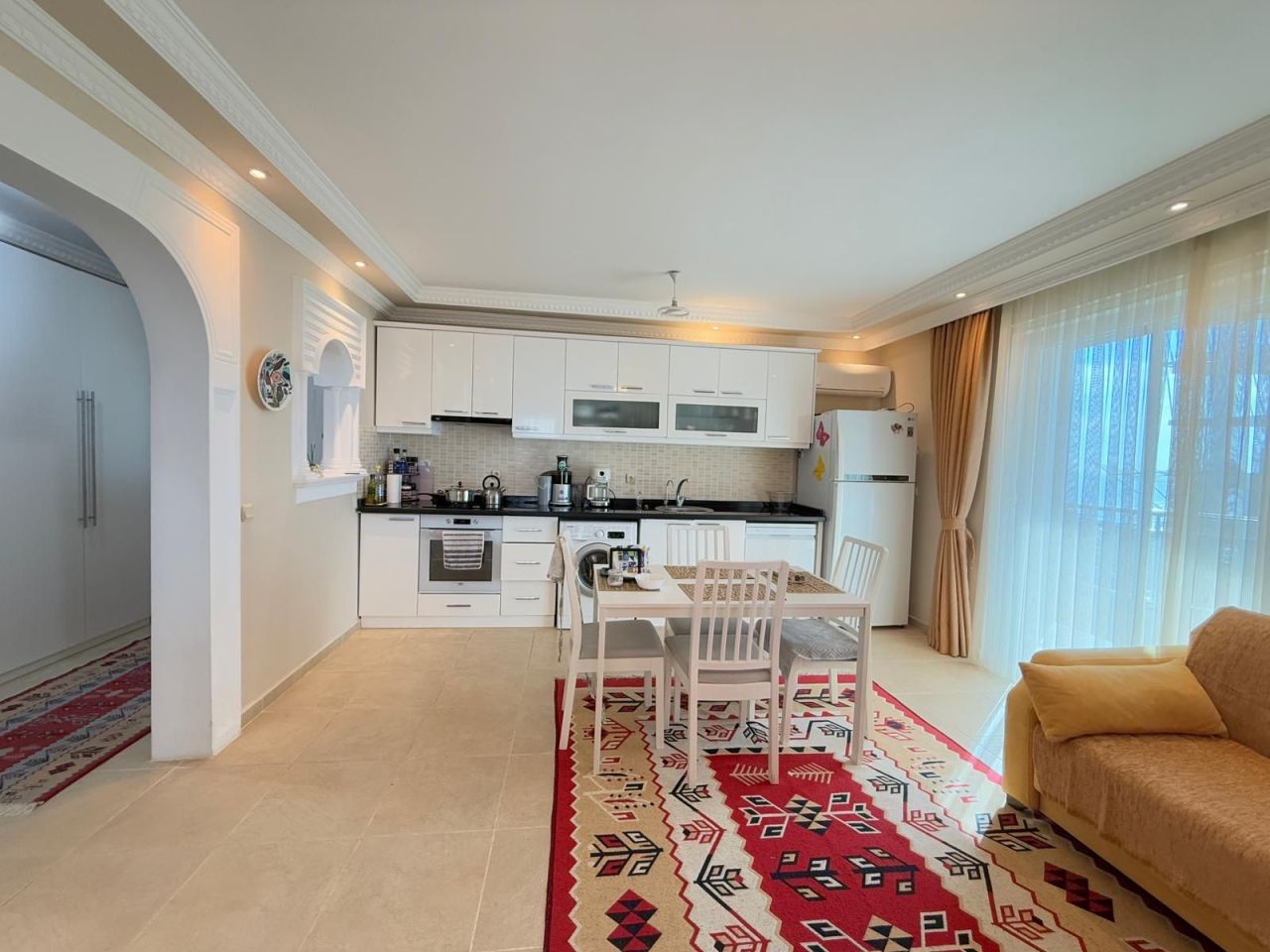 Апартаменты в Алании, Турция, 110 м² - фото 12