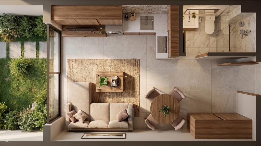 Квартира в Ситонии, Греция, 29 м² - фото 1