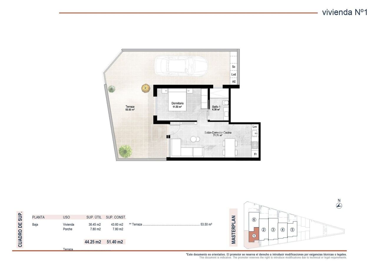 Пентхаус в Сан-Педро-дель-Пинатаре, Испания, 74 м² - фото 10