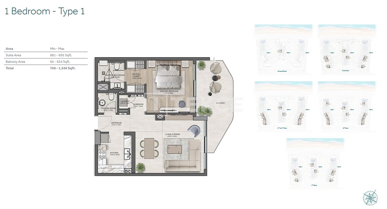 Апартаменты в Дубае, ОАЭ, 316 м² - фото 17