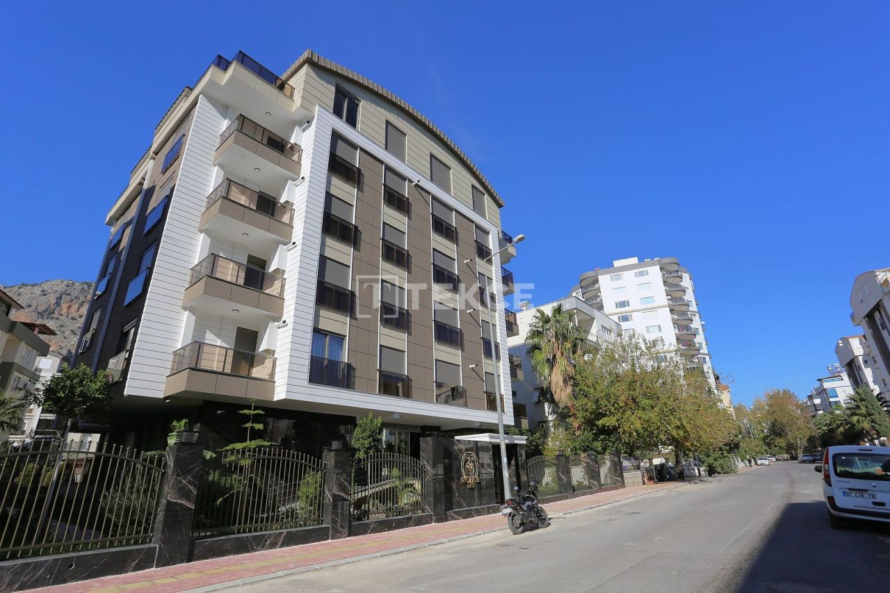Апартаменты в Анталии, Турция, 55 м² - фото 18