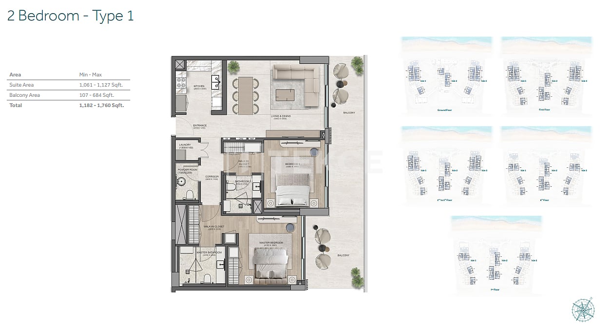 Апартаменты в Дубае, ОАЭ, 163 м² - фото 18