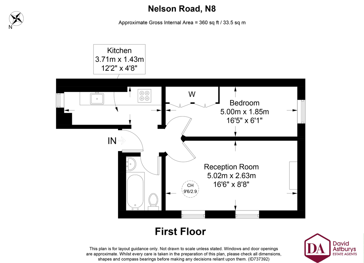 Квартира в Лондоне, Великобритания, 34 м² - фото 10