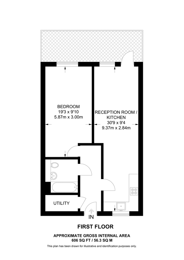 Квартира в Лондоне, Великобритания, 56 м² - фото 11