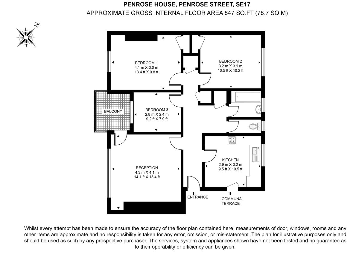 Квартира в Лондоне, Великобритания, 79 м² - фото 14
