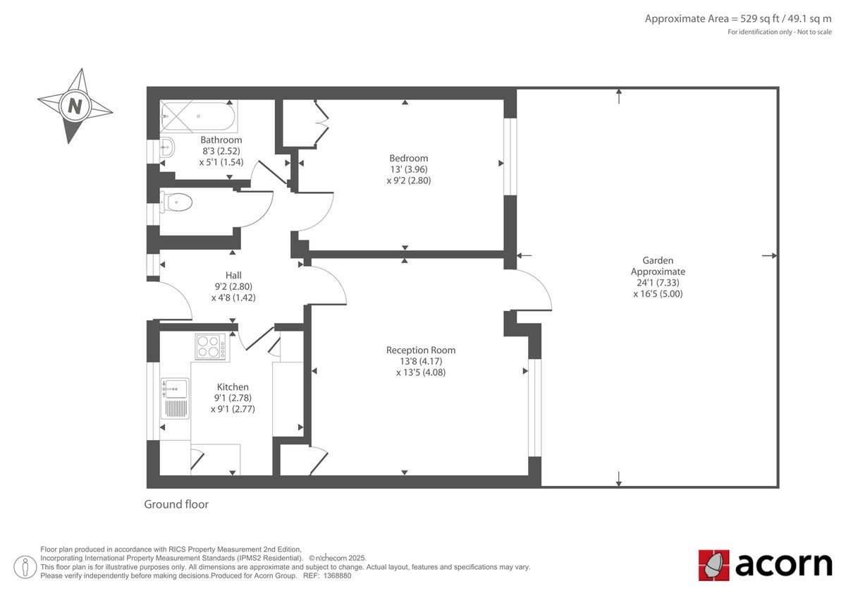 Квартира в Лондоне, Великобритания, 49 м² - фото 18