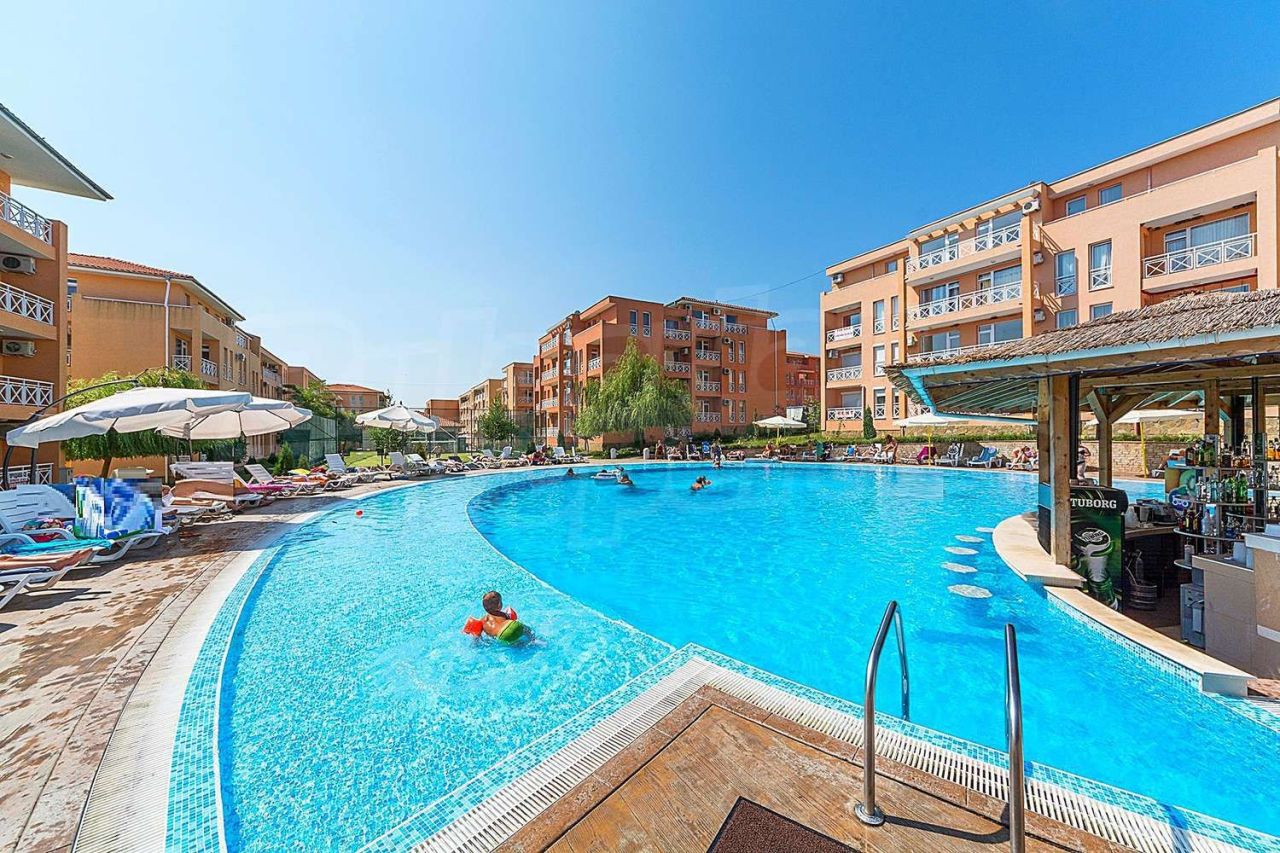 Квартира на Солнечном берегу, Болгария, 40 м² - фото 14
