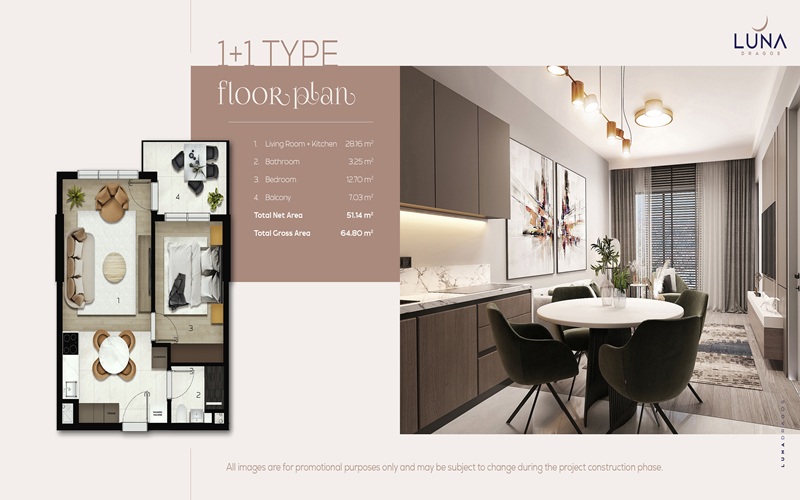 Апартаменты в Стамбуле, Турция, 140 м² - фото 3