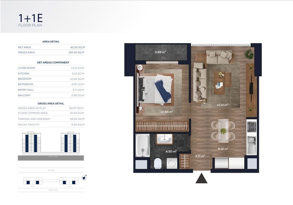 Апартаменты в Стамбуле, Турция, 95 м² - фото 4