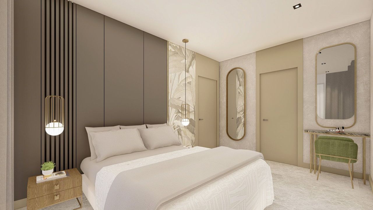 Апартаменты в Алании, Турция, 55 м² - фото 10