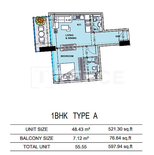 Апартаменты Дубайленд, ОАЭ, 34 м² - фото 15