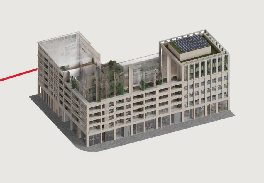 Квартира в Люксембурге, Люксембург, 43 м² - фото 2