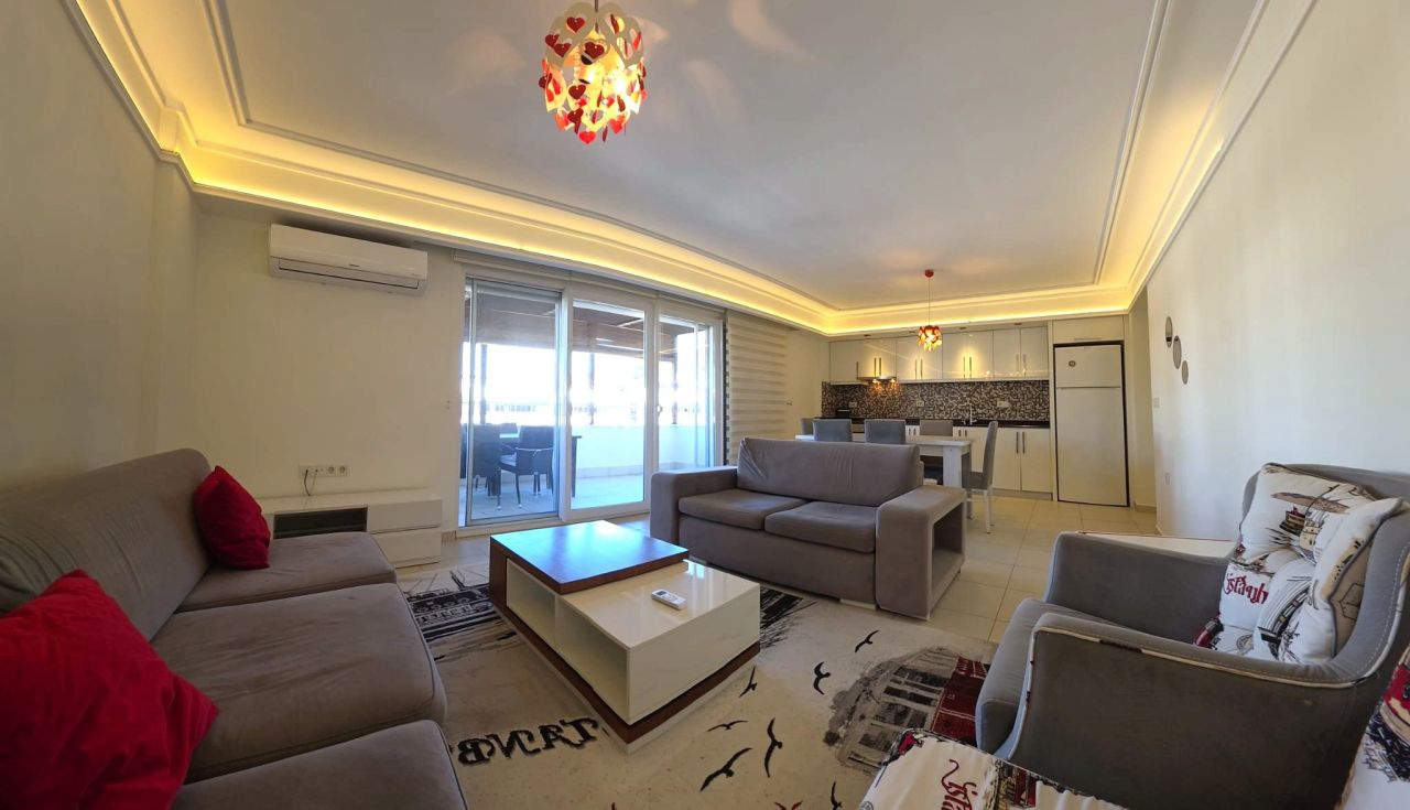 Апартаменты в Сиде, Турция, 100 м² - фото 4