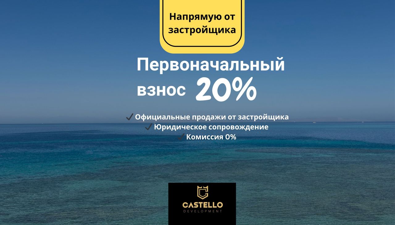 Апартаменты в Хургаде, Египет, 70 м² - фото 1