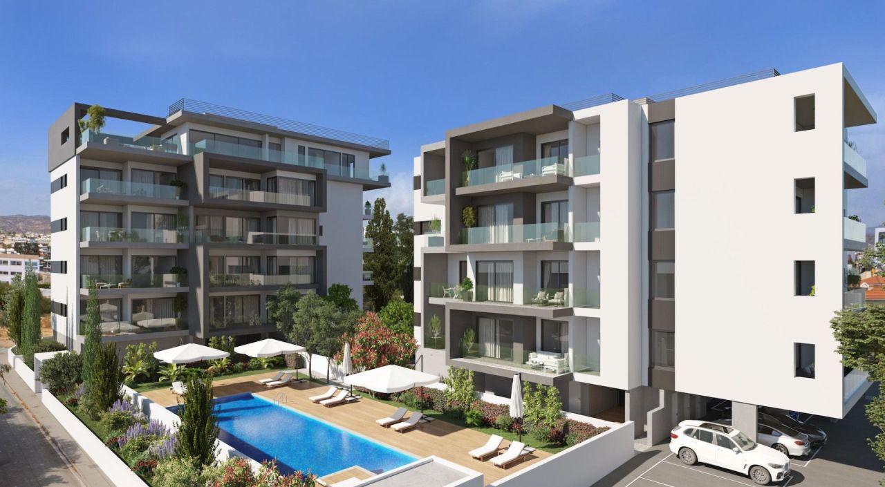 Апартаменты в Айос-Атанасиосе, Кипр, 72 м² - фото 1