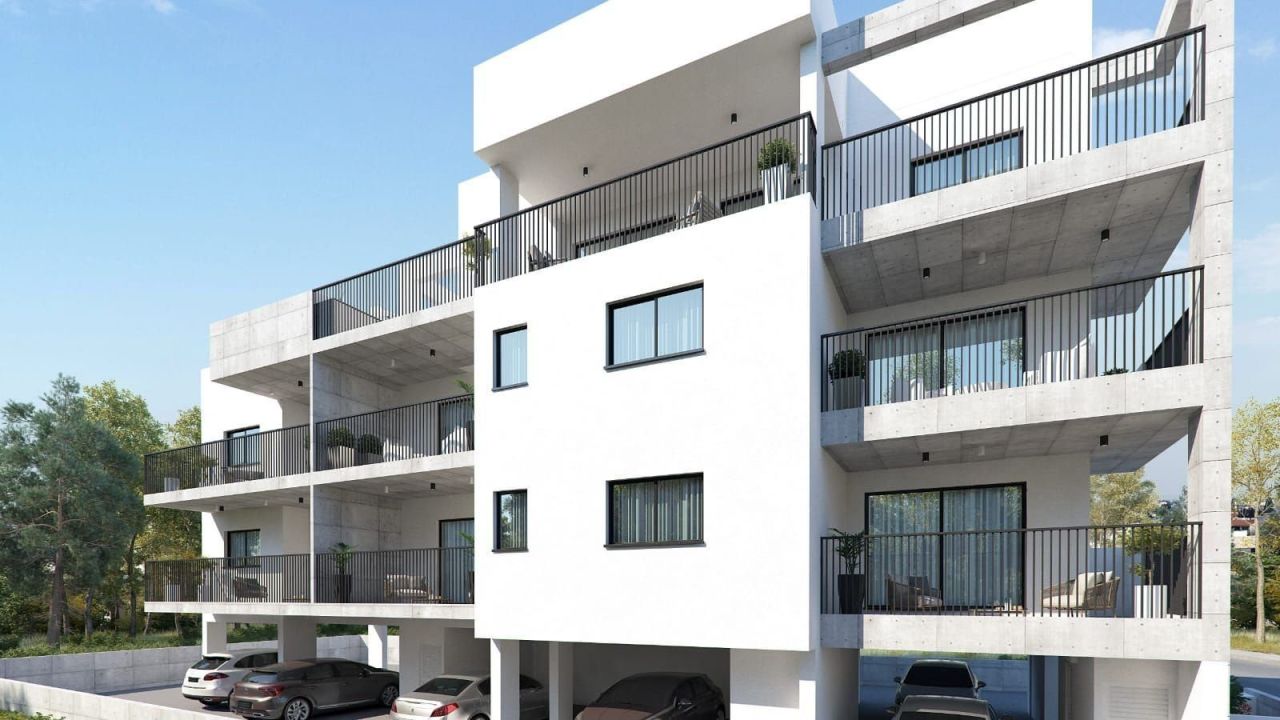 Апартаменты в Айос-Атанасиосе, Кипр, 52 м² - фото 1