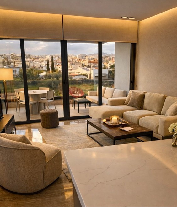 Апартаменты в Айос-Атанасиосе, Кипр, 92 м² - фото 1