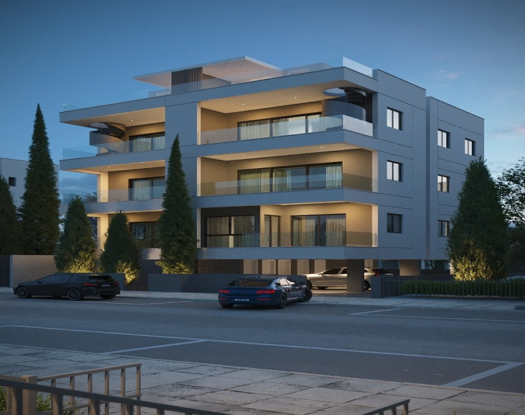 Апартаменты в Като-Полемидии, Кипр, 119 м² - фото 1
