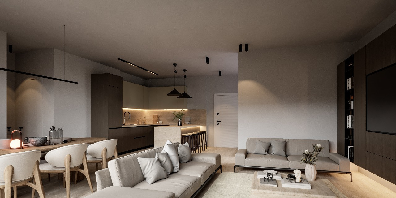 Апартаменты в Пафосе, Кипр, 57 м² - фото 1