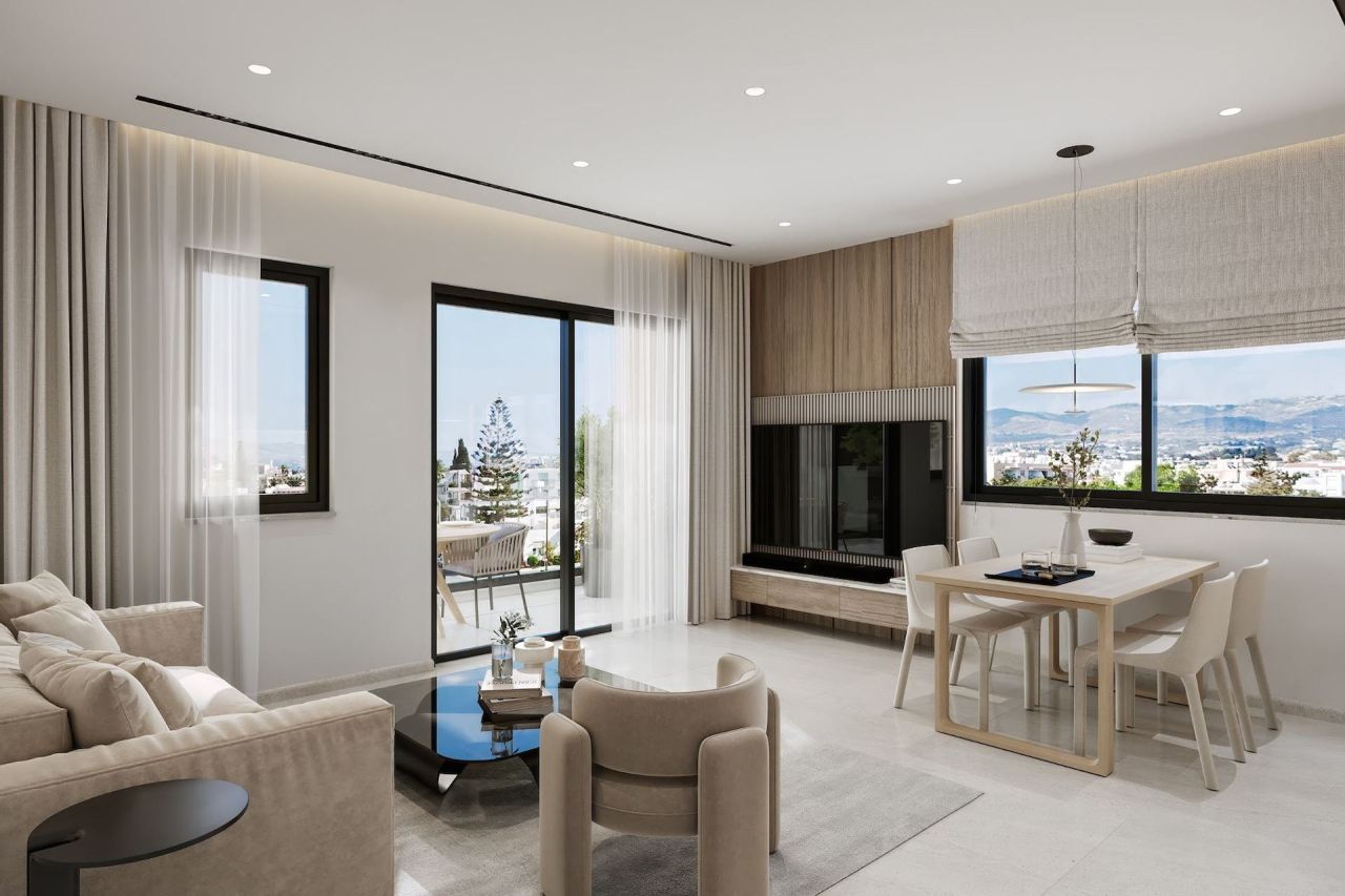 Апартаменты в Пафосе, Кипр, 86 м² - фото 1