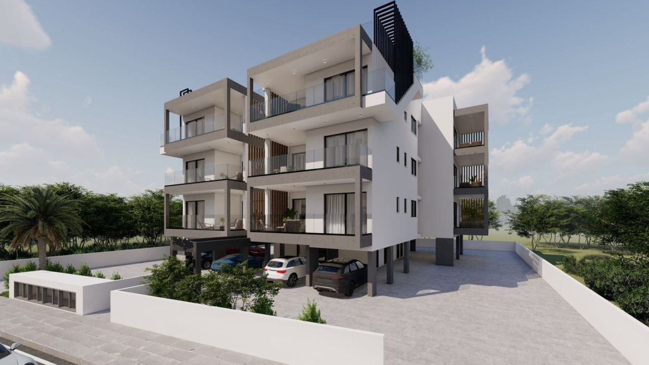 Апартаменты в Като-Полемидии, Кипр, 80 м² - фото 1