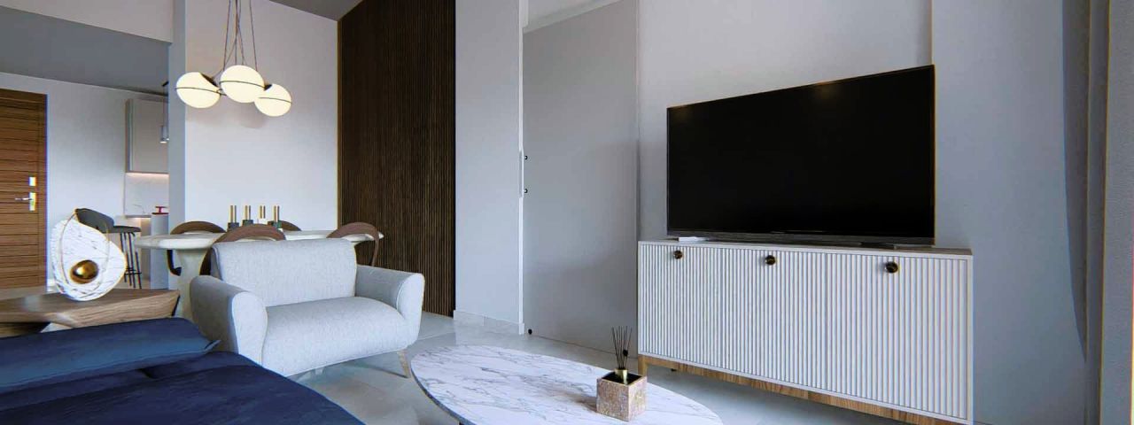 Апартаменты в Пафосе, Кипр, 76.56 м² - фото 1