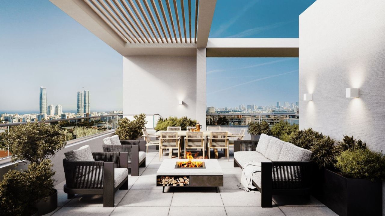 Апартаменты в Айос-Атанасиосе, Кипр, 112 м² - фото 1