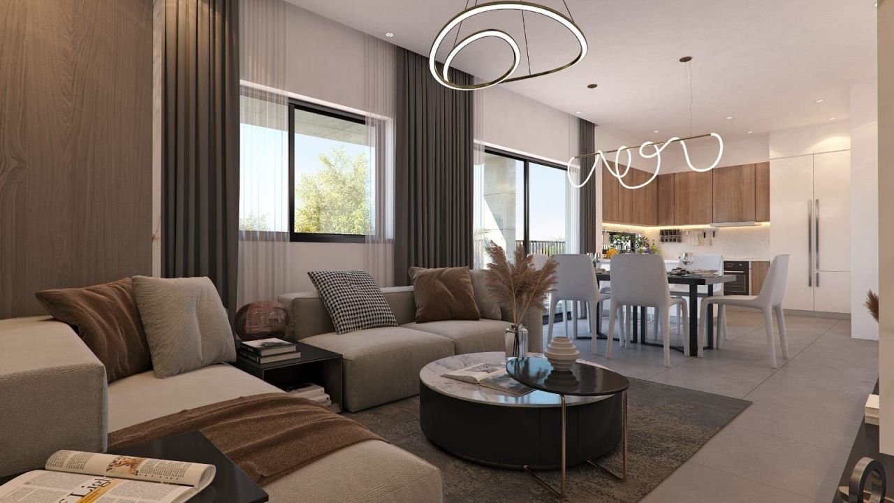 Апартаменты в Айос-Атанасиосе, Кипр, 77 м² - фото 1