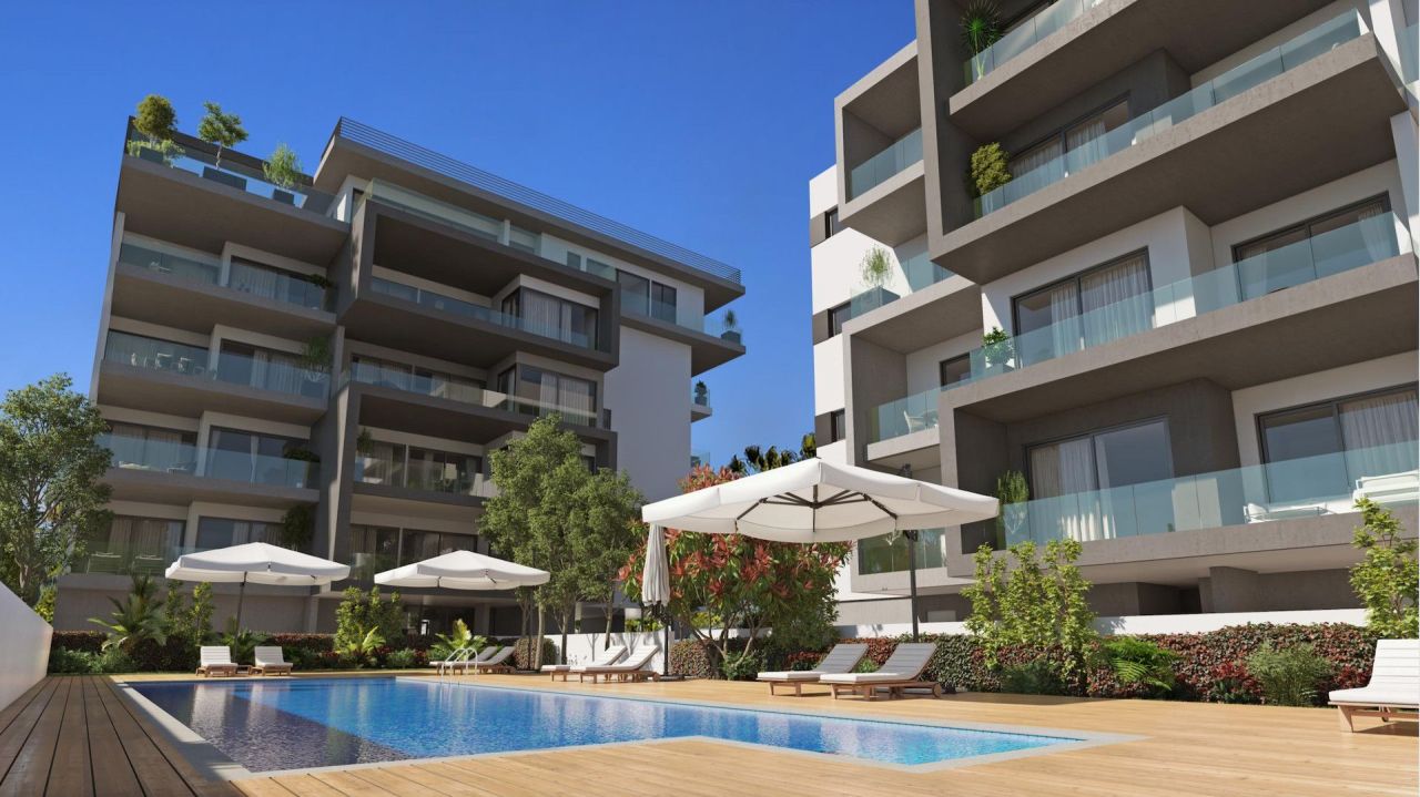 Апартаменты в Айос-Атанасиосе, Кипр, 72 м² - фото 1