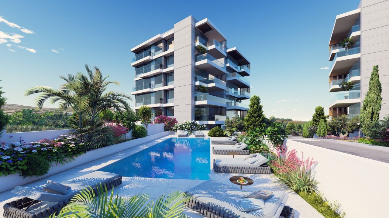 Апартаменты в Анаваргосе, Кипр, 162 м² - фото 1