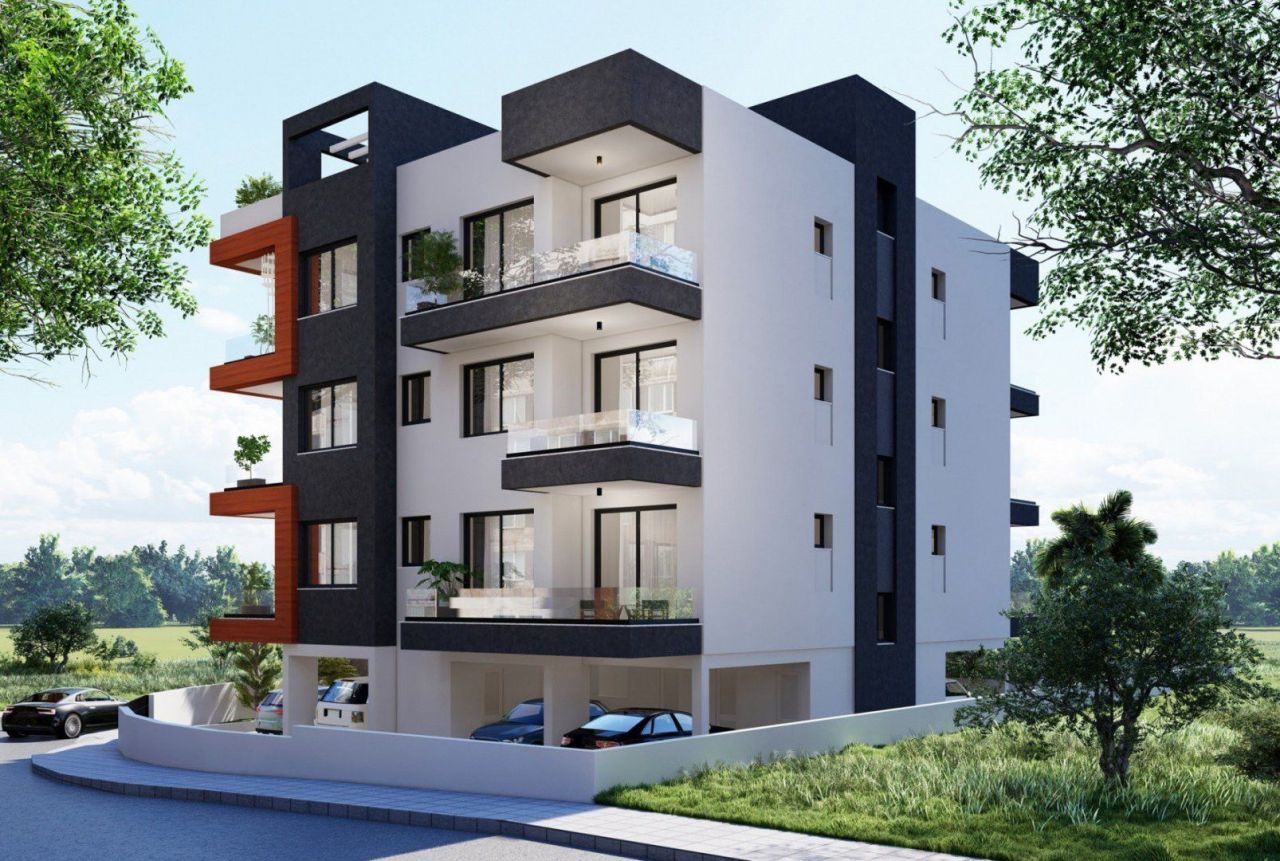 Апартаменты в Айос-Атанасиосе, Кипр, 109.6 м² - фото 1
