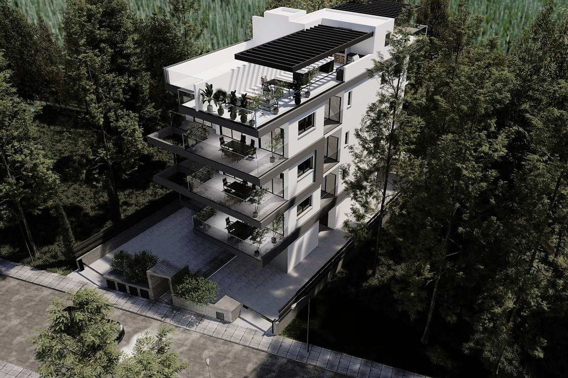 Апартаменты в Айос-Атанасиосе, Кипр, 97 м² - фото 1