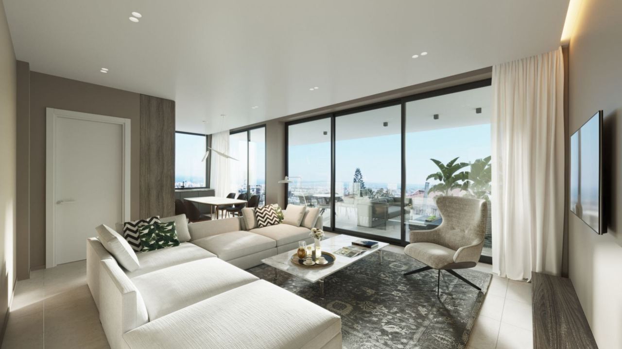 Апартаменты в Айос-Атанасиосе, Кипр, 87 м² - фото 1