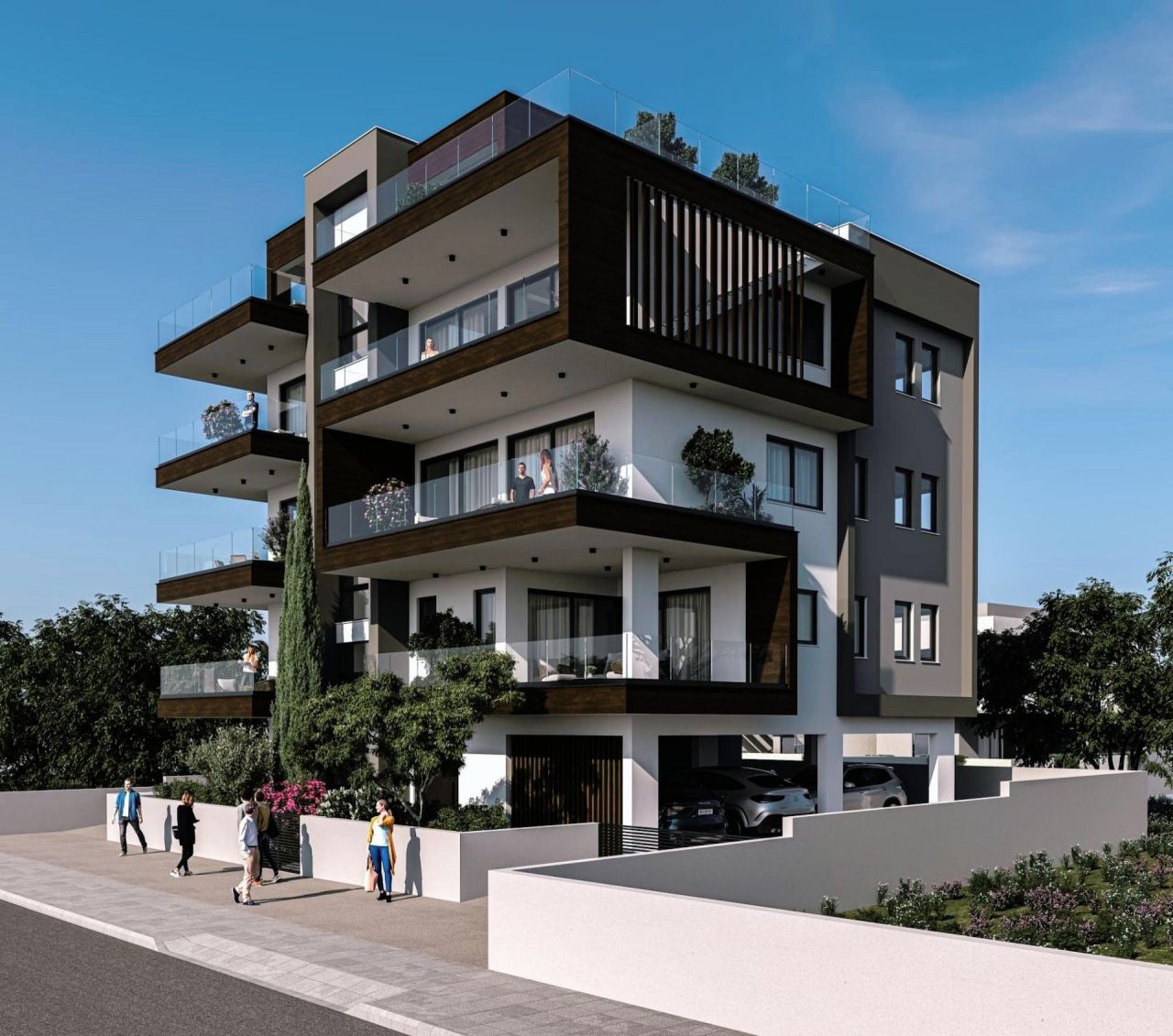 Апартаменты в Агиос Спиридоне, Кипр, 75 м² - фото 2