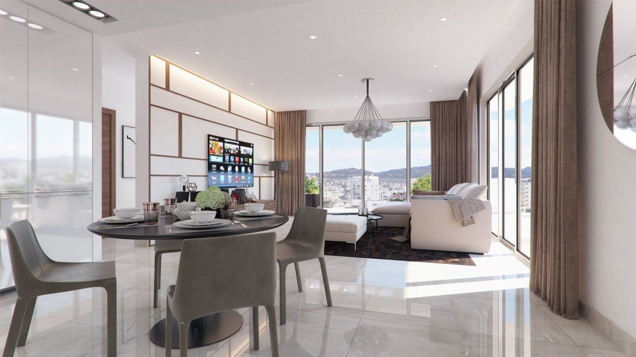 Апартаменты в Като-Полемидии, Кипр, 89 м² - фото 2