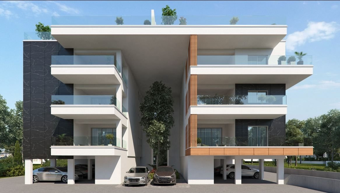 Апартаменты в Като-Полемидии, Кипр, 90.65 м² - фото 2