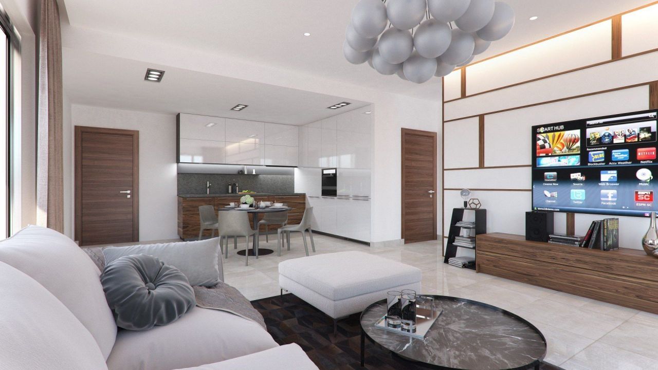 Апартаменты в Като-Полемидии, Кипр, 78 м² - фото 2