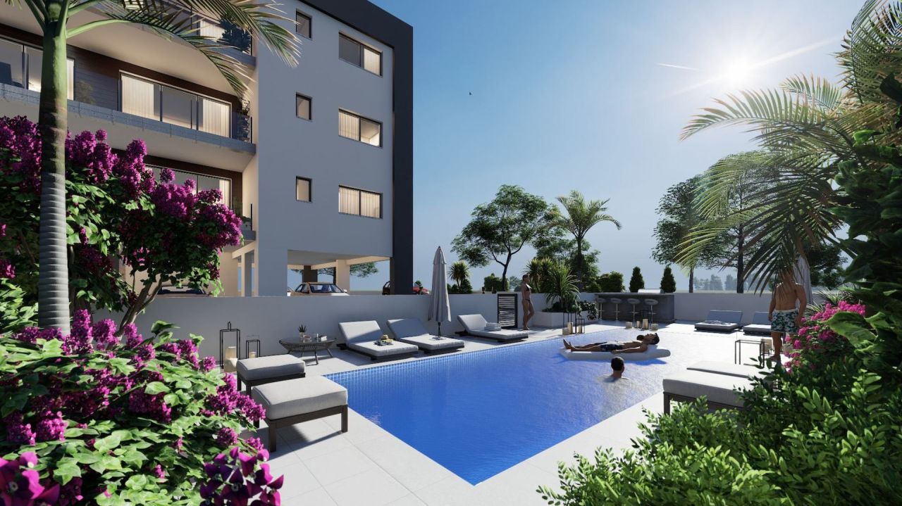 Апартаменты в Като-Полемидии, Кипр, 103 м² - фото 2